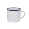 Taza de cerámica 11oz Estilo Peltre Borde (Caja de 48)