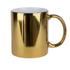 Taza de cerámica 11oz Dorada (Caja de 36)