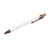 Pluma de Aluminio Modelo 9268 Para Sublimar Cabeza Rosa Cobrizo (Caja de 50)