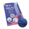 Paquete de 12 hojas de vinil de 51x31cm Foil Blue Royal