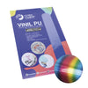 Paquete de 12 hojas de vinil de 51x31cm Foil Rainbow