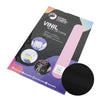 Paquete de 12 hojas de vinil de 51x31cm PVC Black
