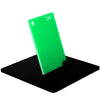 Lámina de Acrílico Verde Neón de 80 x 122 cm en 3 mm Color Make